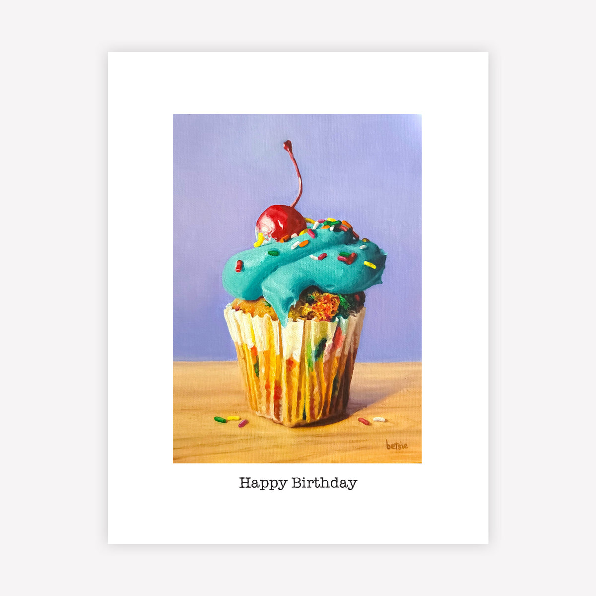 "Happy Birthday" Greeting Card