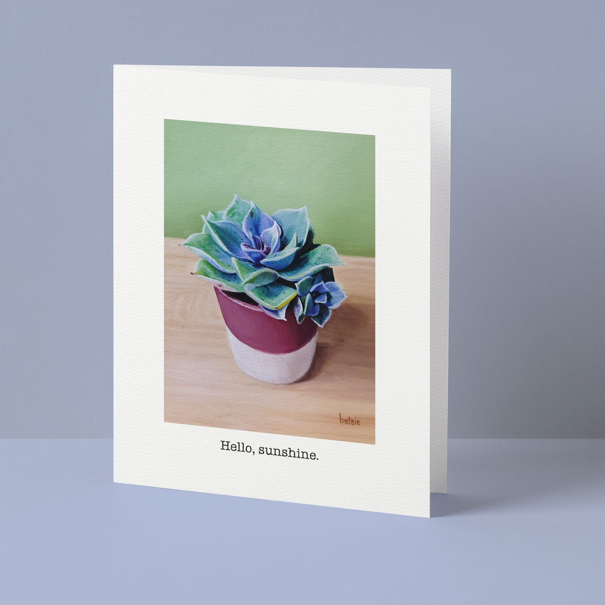 "Hello Sunshine" Greeting Card