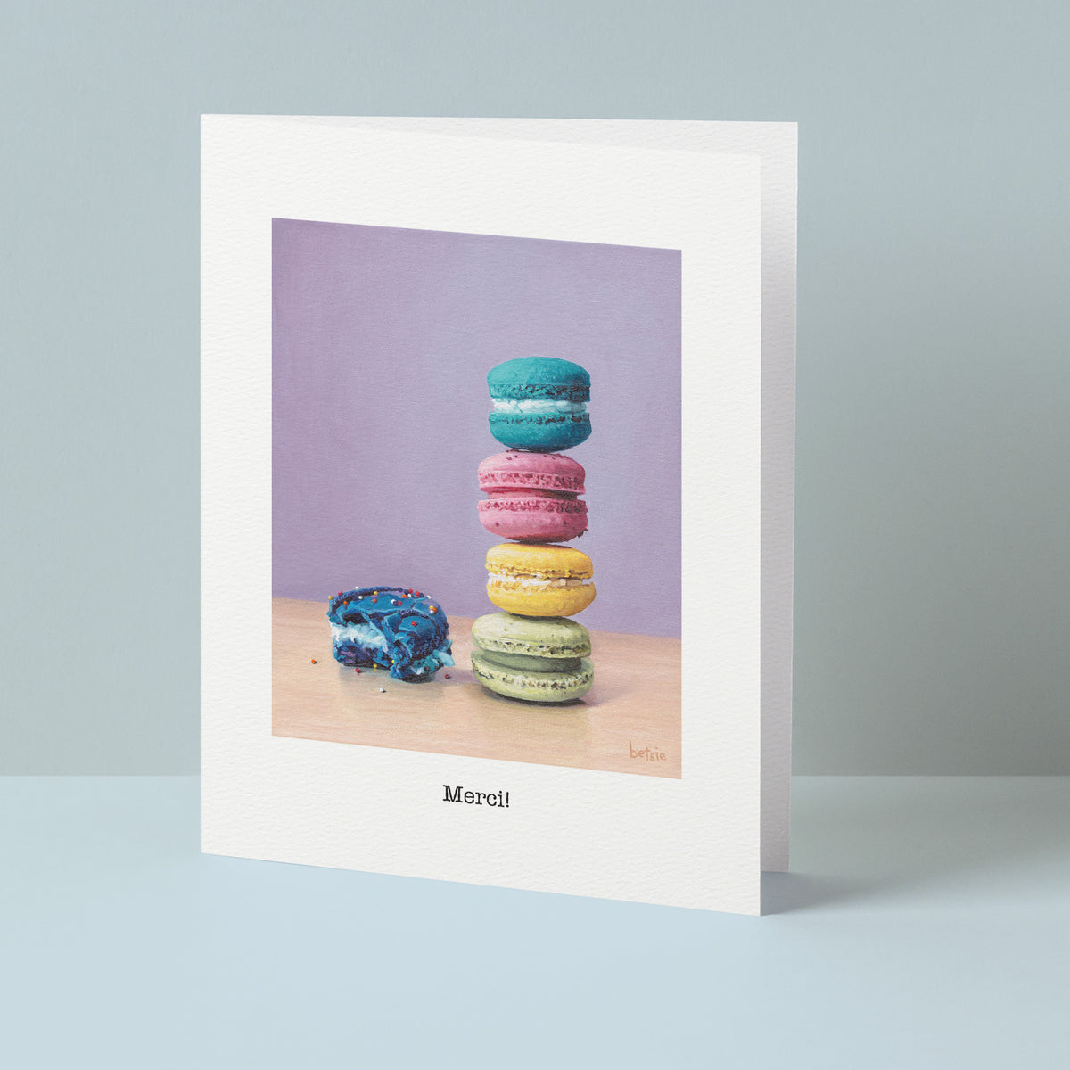 "Merci" Greeting Card