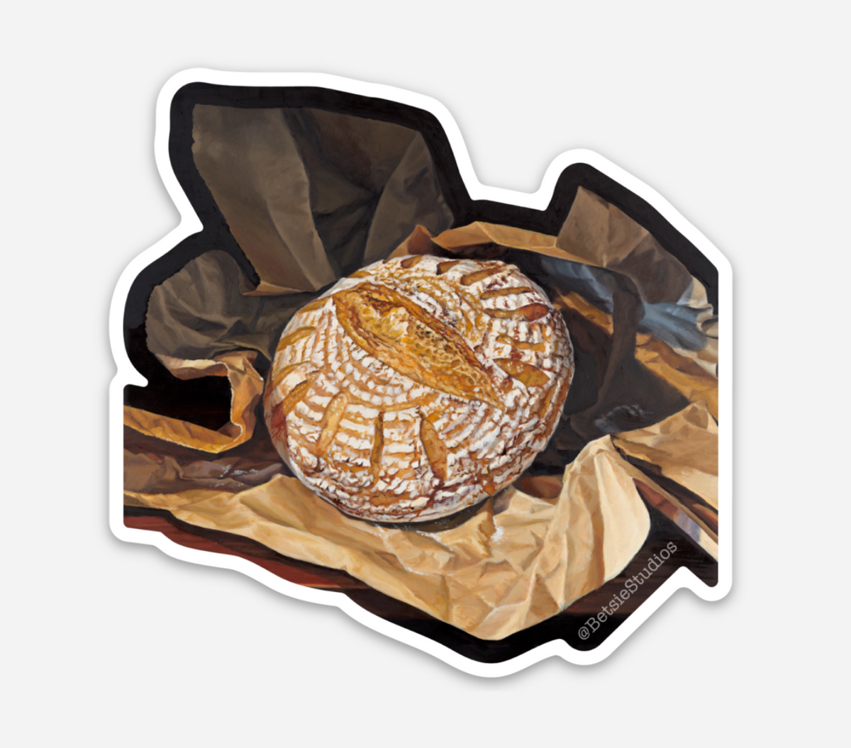 The Mother Loaf Die Cut Sticker
