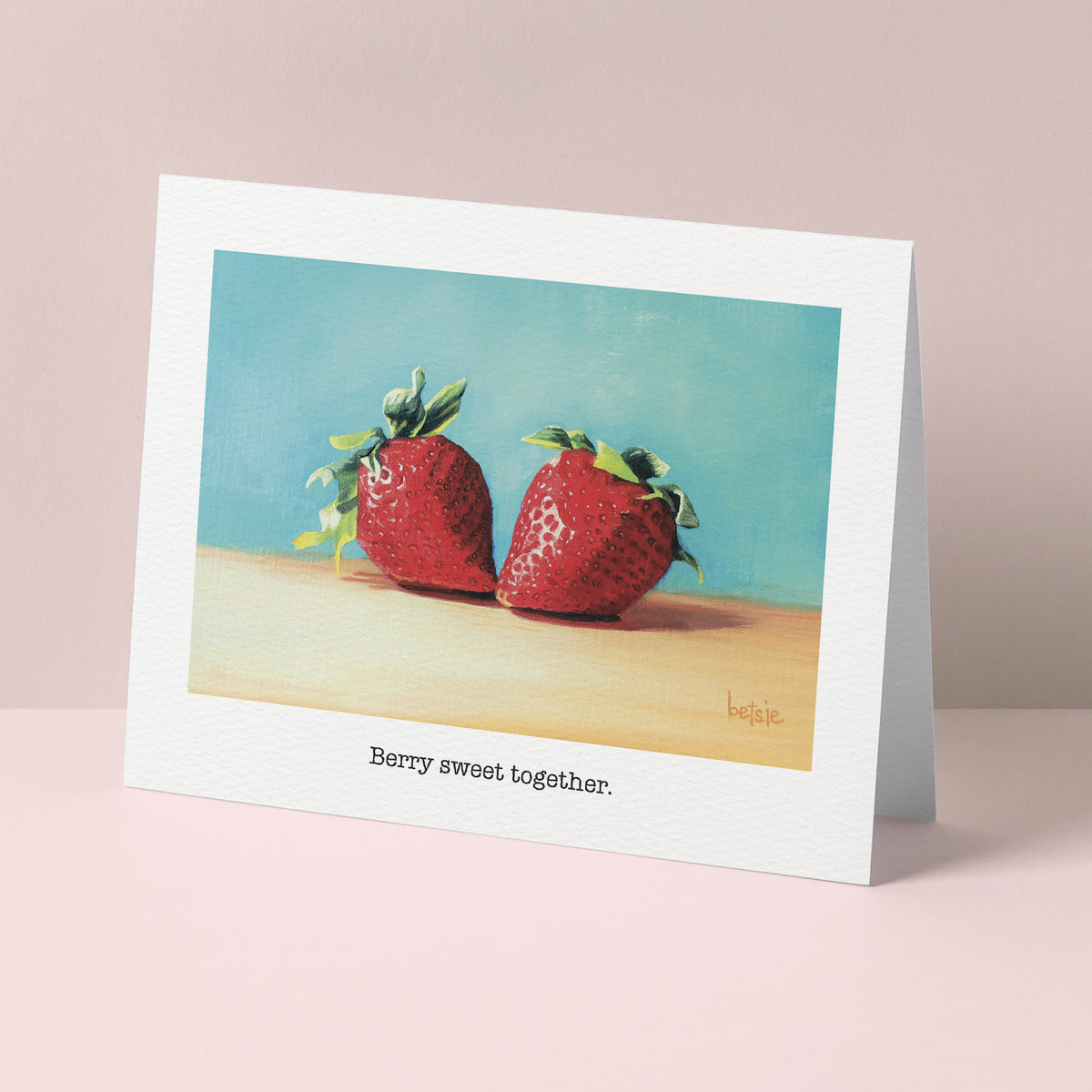 "Berry sweet together" Greeting Card