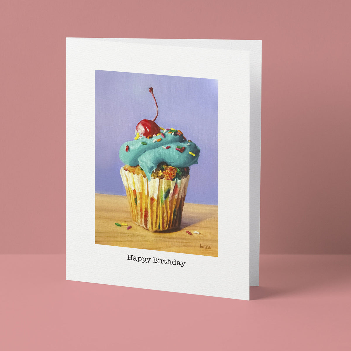 "Happy Birthday" Greeting Card