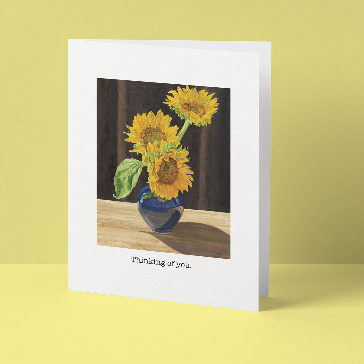 "Thinking of you" Greeting Card