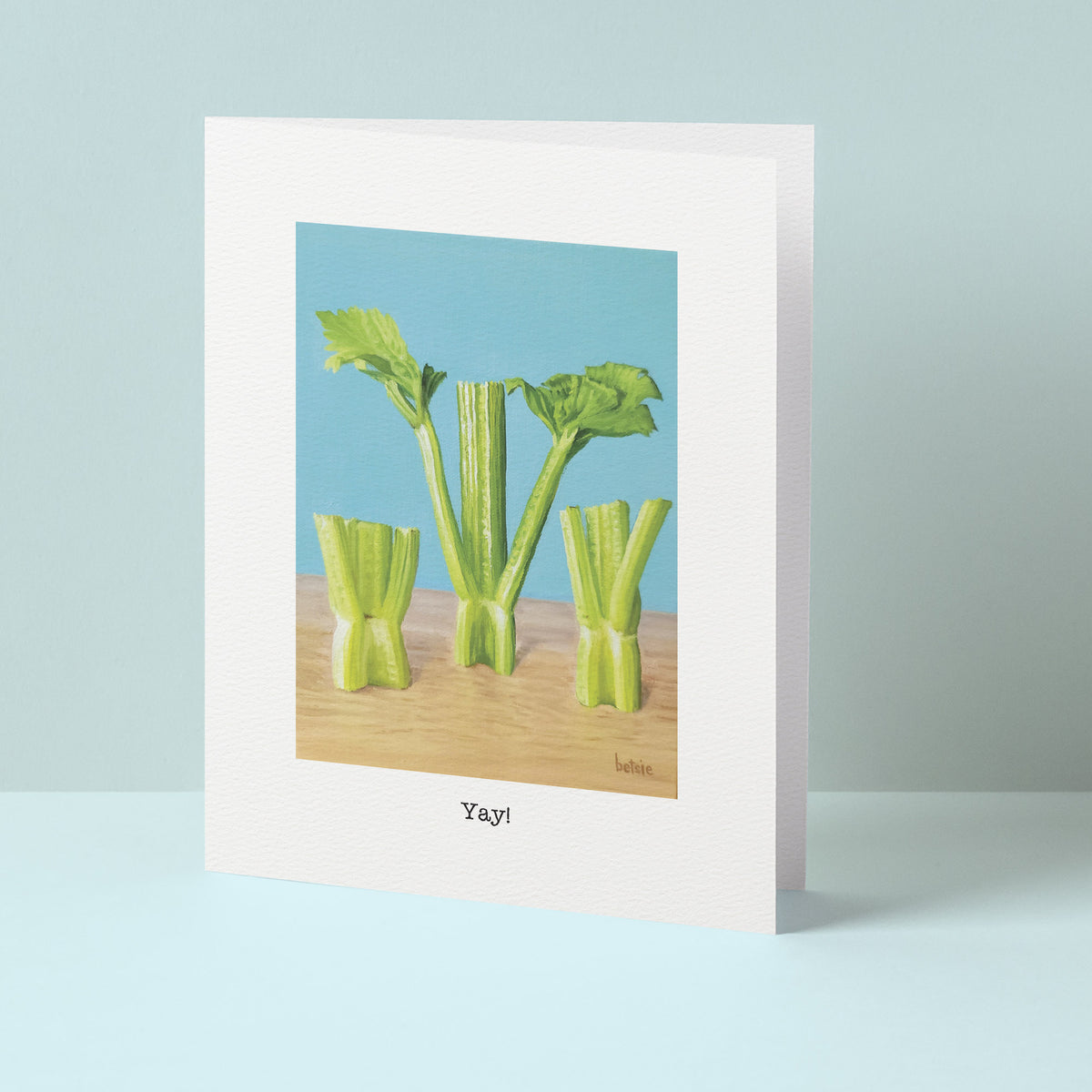 "Yay!" Greeting Card