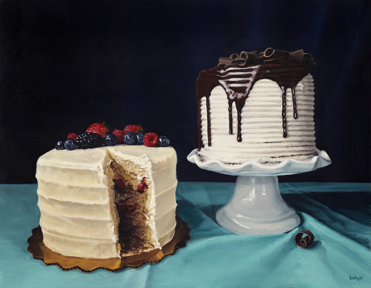 A Slice for Wayne Thiebaud (Giclée Print)