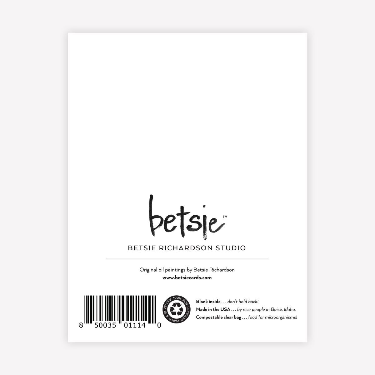 "Happy birthday! Let's make like grapes" Greeting Card