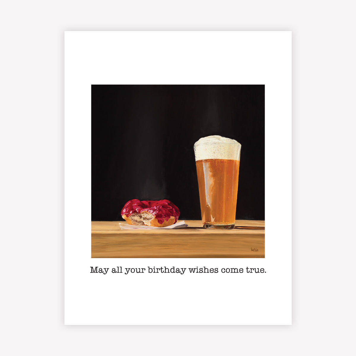 "May all your birthday wishes come true" Greeting Card