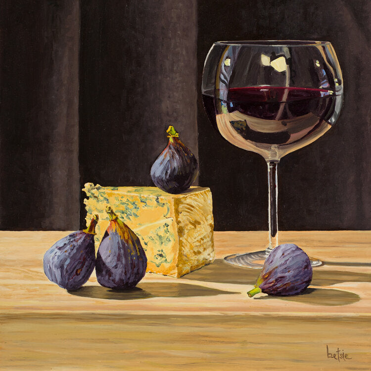 Full-bodied with a Hint of Fig (Giclée Print)
