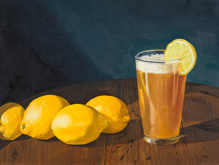 When Live Gives you Lemons…Have a Beer! (Giclée Print)