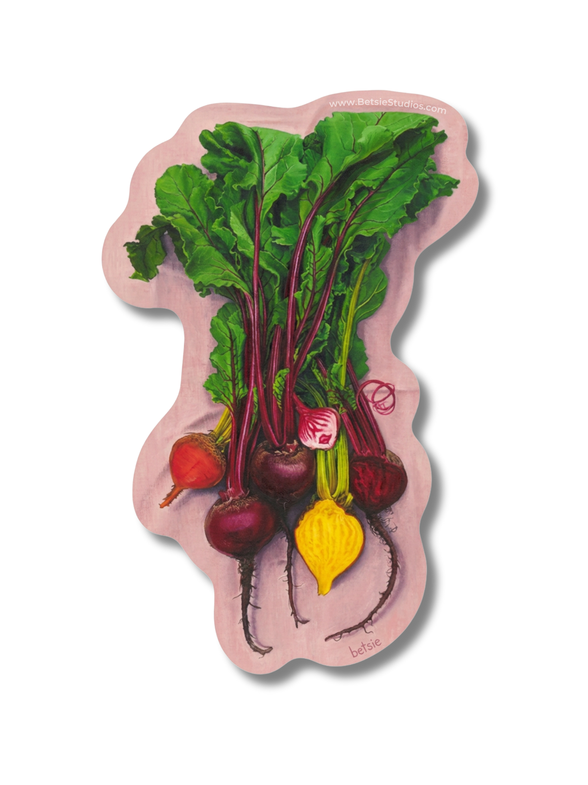 Beets Die Cut Sticker