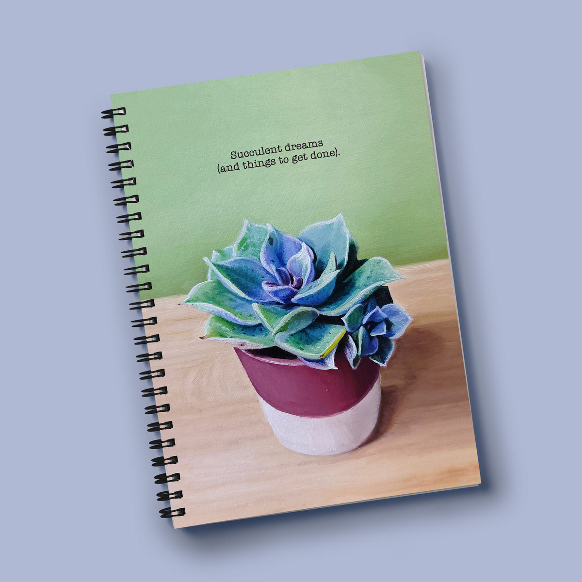 "Succulent dreams" Notebook