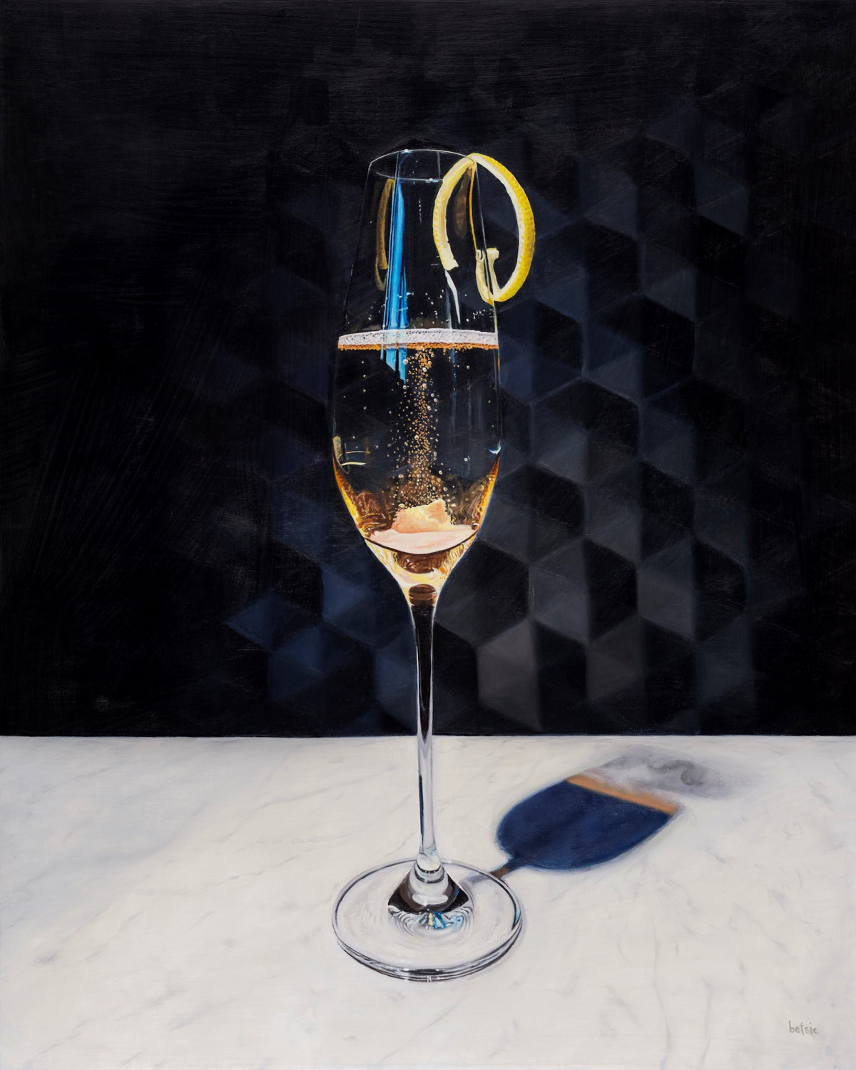 Champagne Cocktail (Giclée Print)