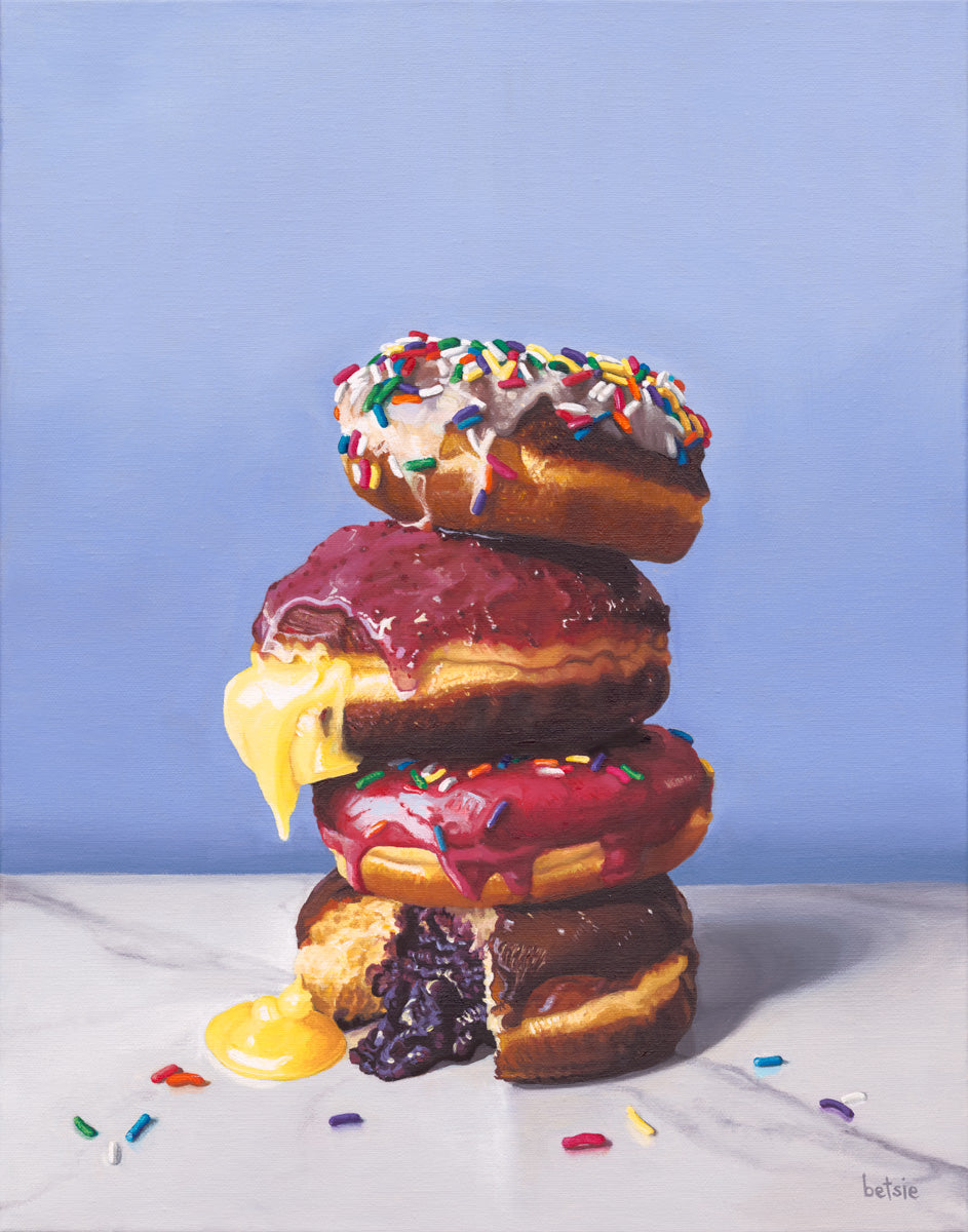 My Donut Runneth Over (Giclée Print)