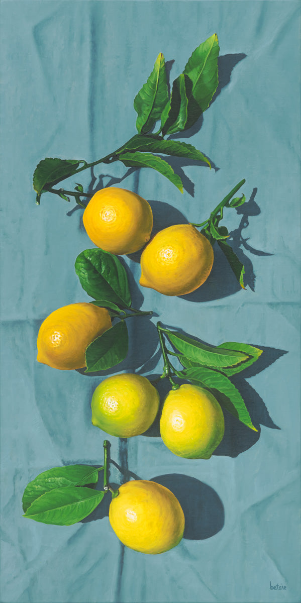 Sammie's Backyard Lemons (Giclée Print)