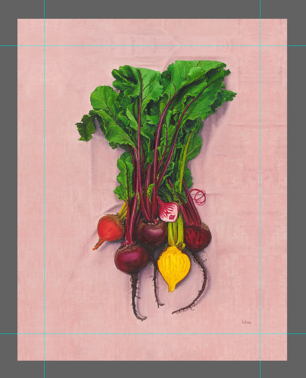 Farmer's Market Beets (Giclée Print)