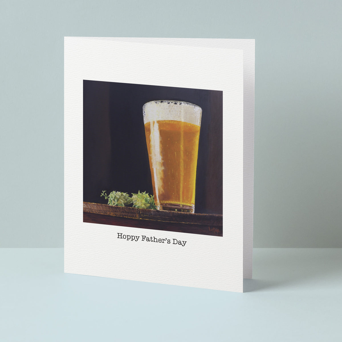 "Hoppy Father's Day" Greeting Card