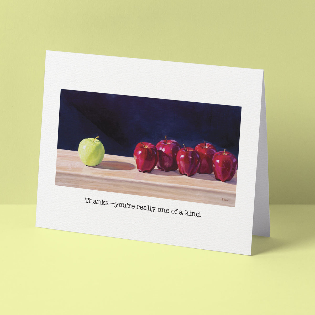 "Thanks--you're really one of a kind" Greeting Card