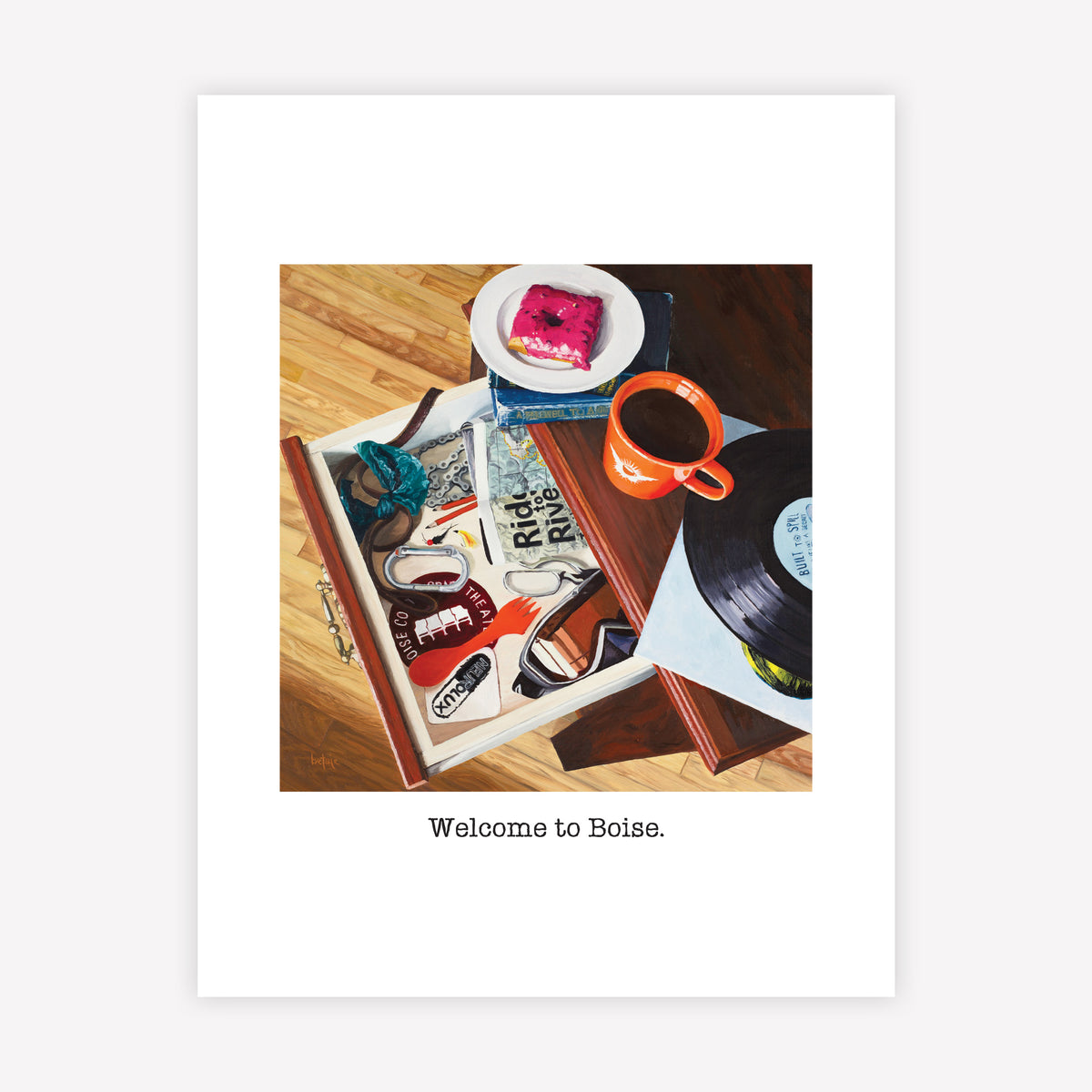 "Welcome to Boise" Greeting Card
